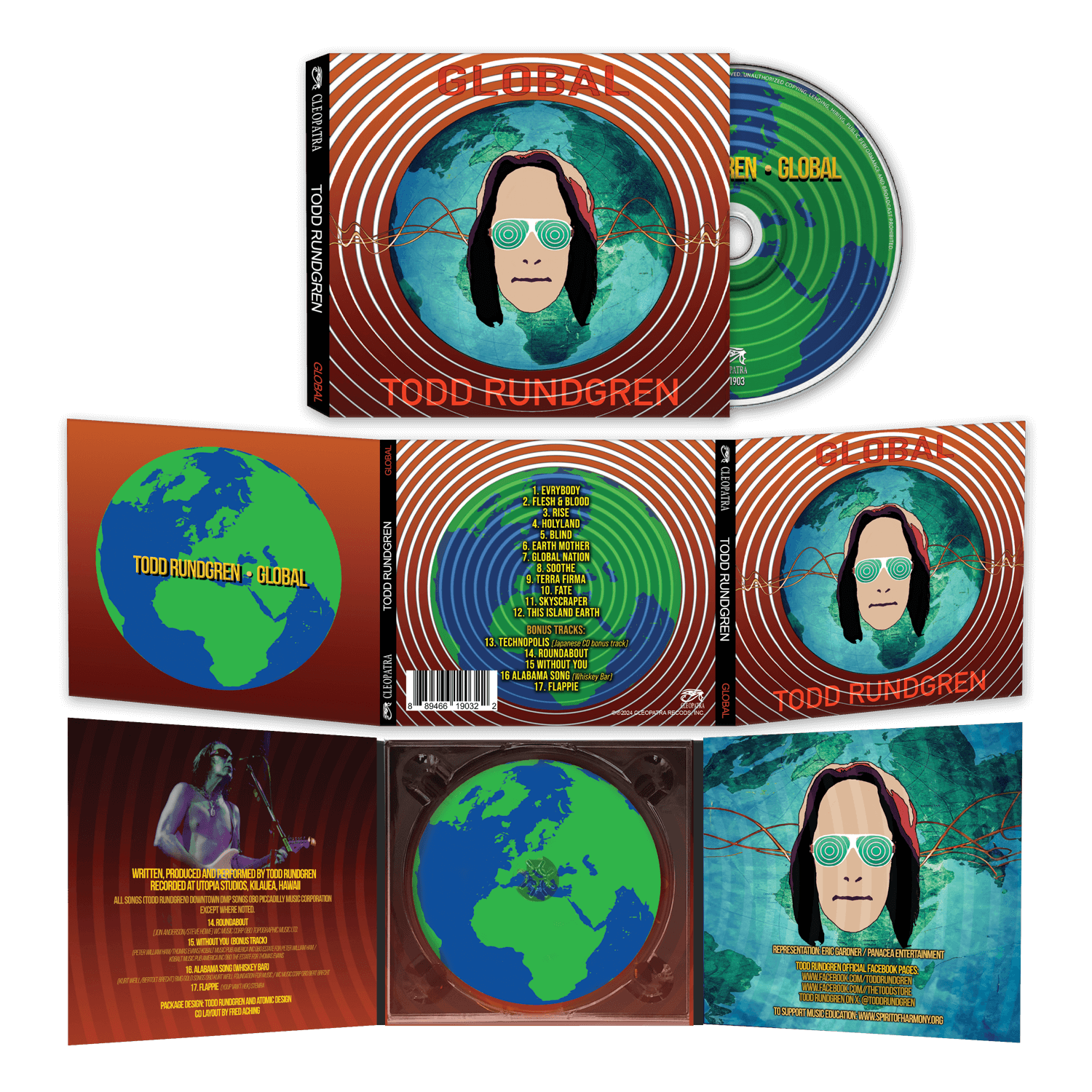 Todd Rundgren - Global (CD Digipak)