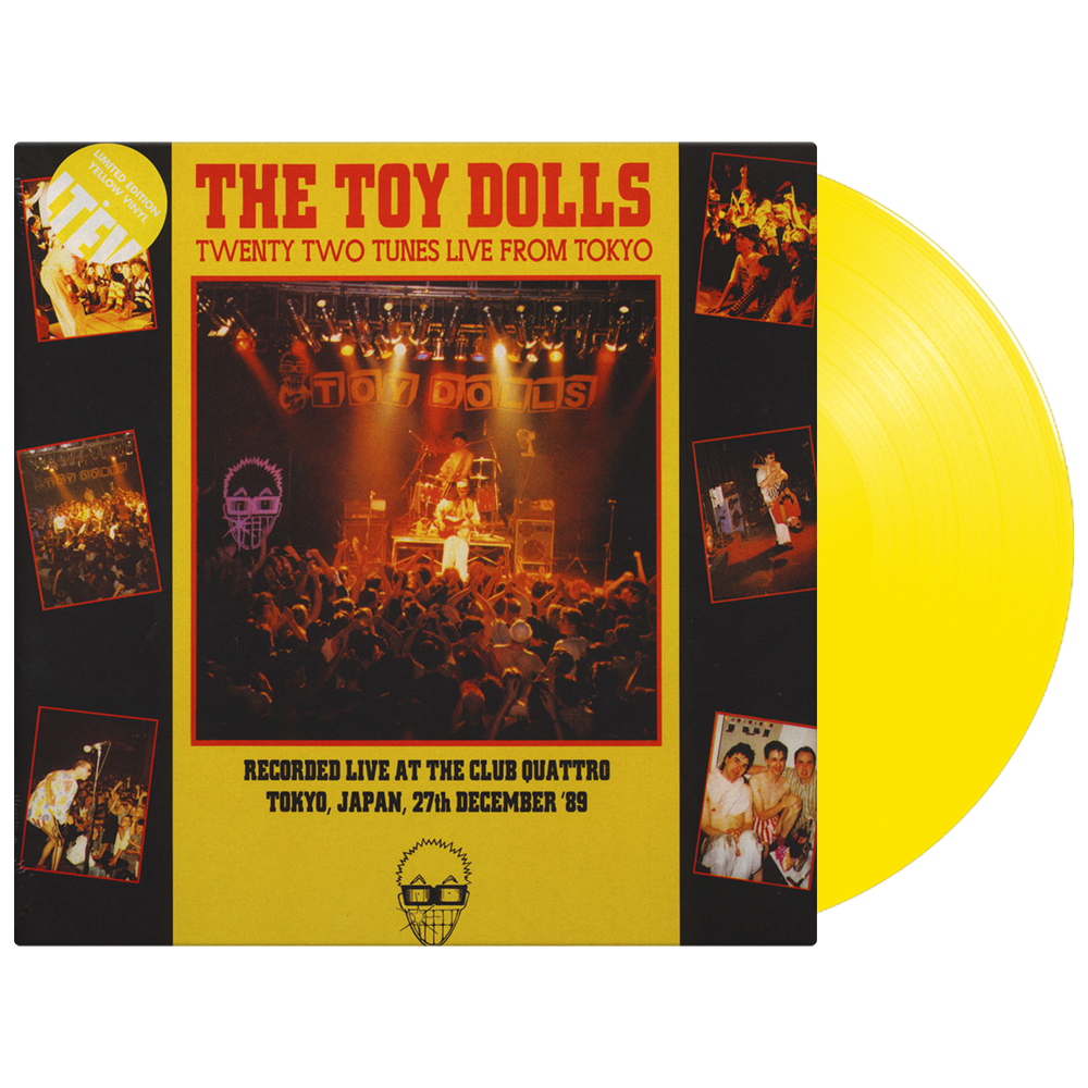 Toy Dolls - Twenty Two Tunes Live from Tokyo (Yellow Vinyl)