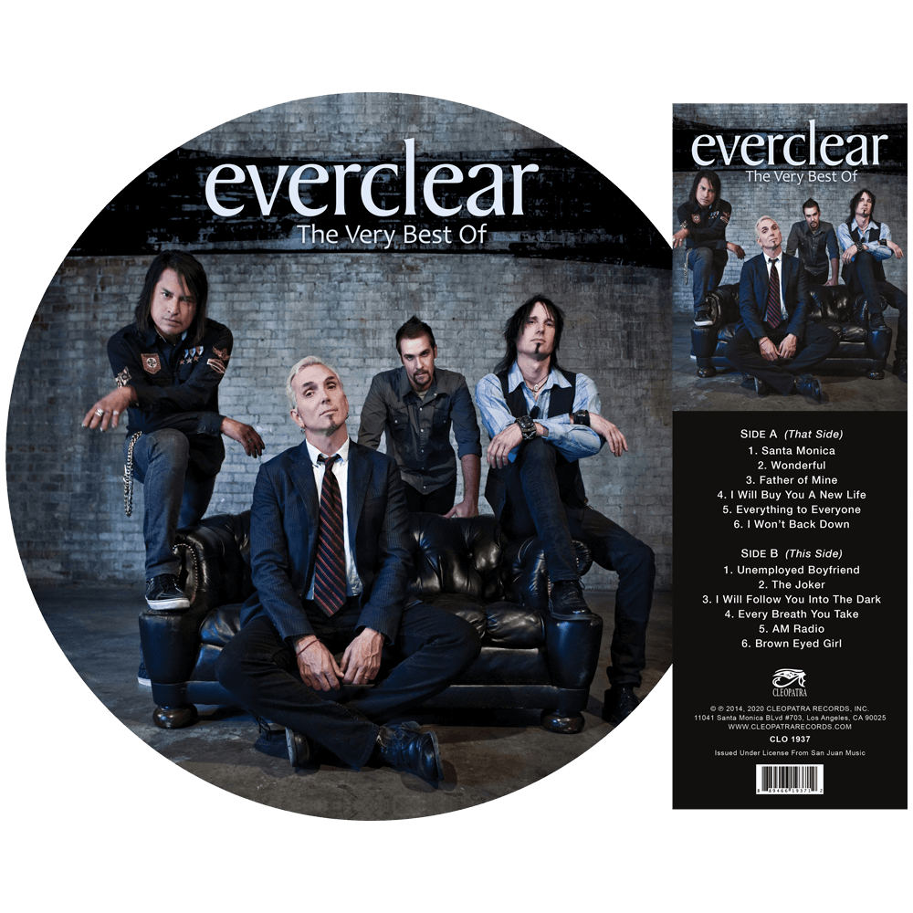 Everclear - The Very Best Of (Picture Disc Vinyl) - Cleopatra Records