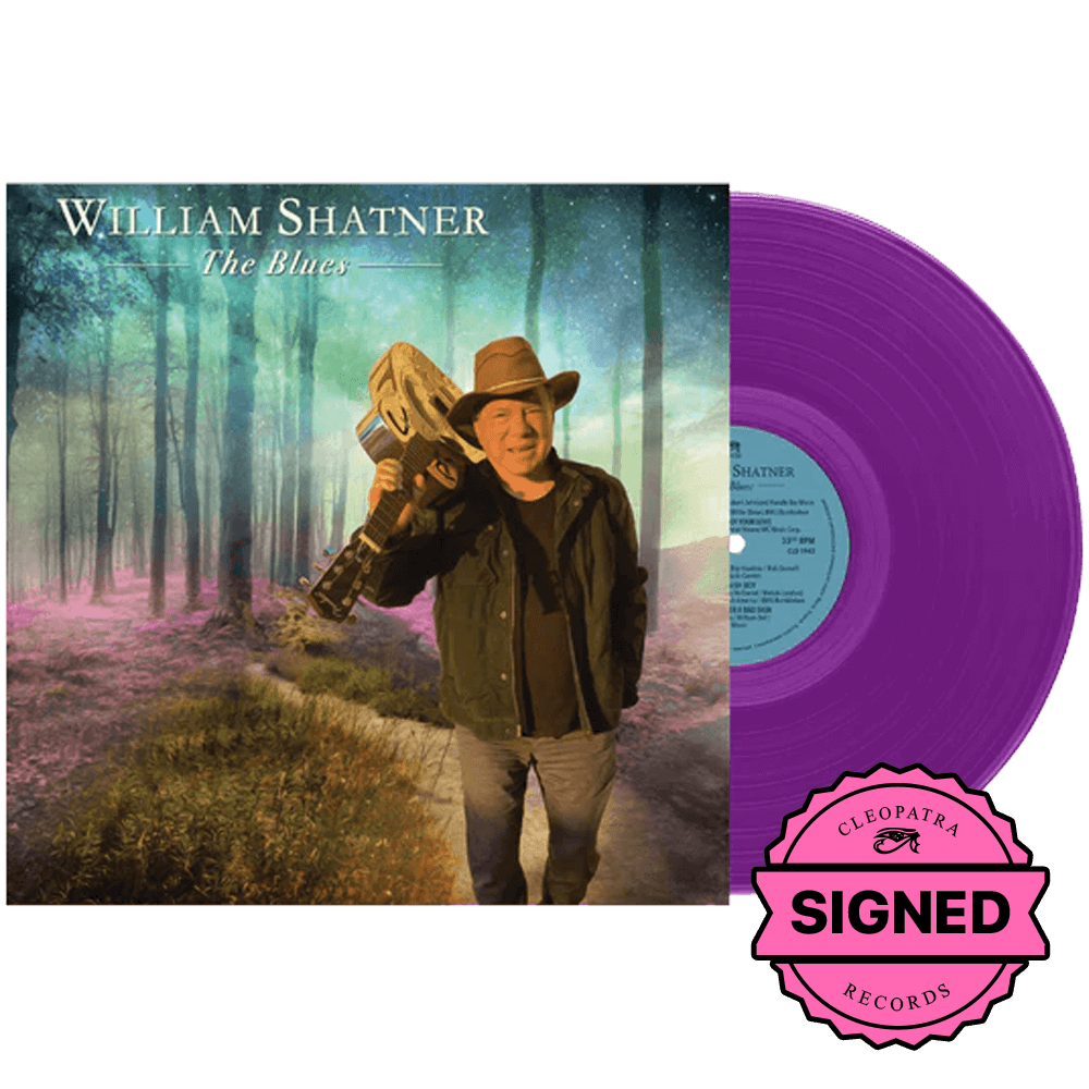 William Shatner - The Blues (Purple Vinyl - Signed by William Shatner)