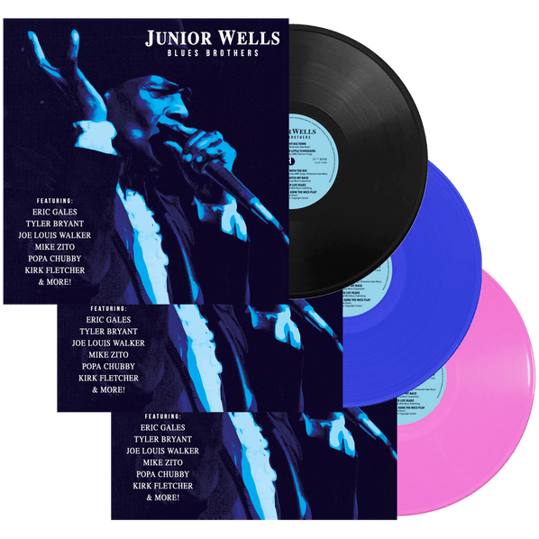 Junior Wells - Blues Brothers (Limited Edition Colored Vinyl) - Cleopatra Records