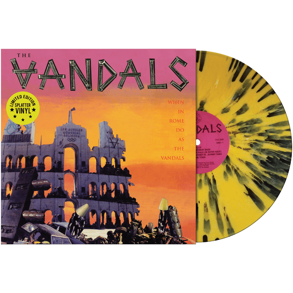 The Vandals - When In Rome Do As The Vandals (Limited Edition Splatter Vinyl) - Cleopatra Records