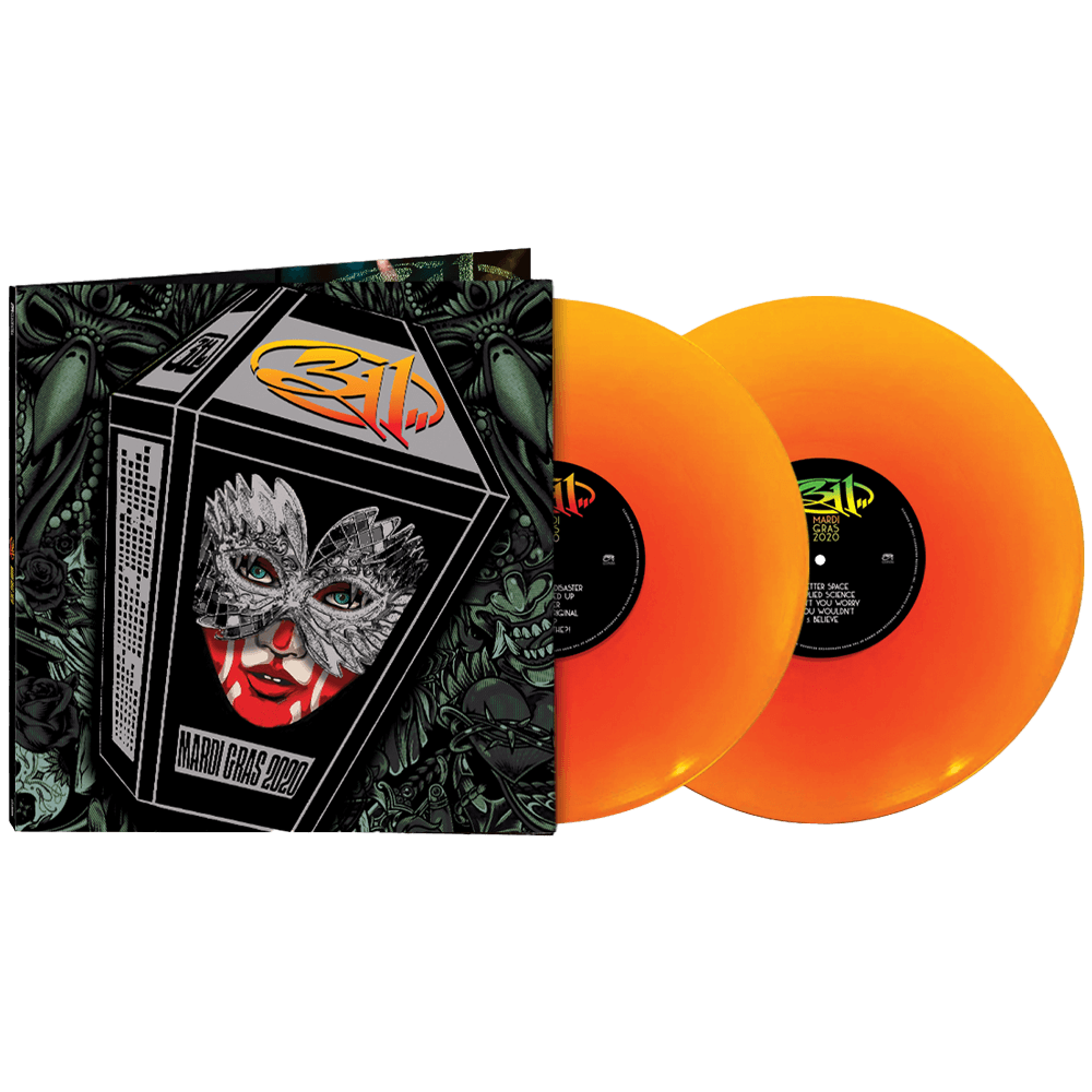 311 - Mardi Gras 2020 (Limited Edition Double Orange Vinyl) - Cleopatra Records