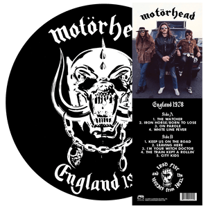 Motorhead - England 1978 (Picture Disc Vinyl) - Cleopatra Records