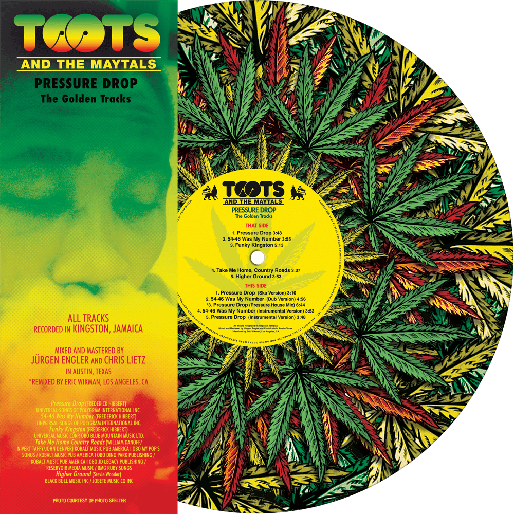 Toots & The Maytals - Pressure Drop - The Gold Tracks (Picture Disc Vinyl) - Cleopatra Records