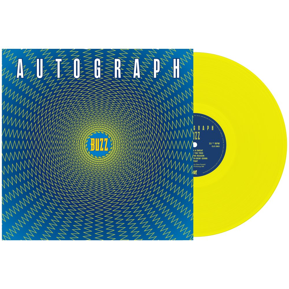 Autograph - Buzz (Limited Edition Neon Yellow Vinyl) - Cleopatra Records