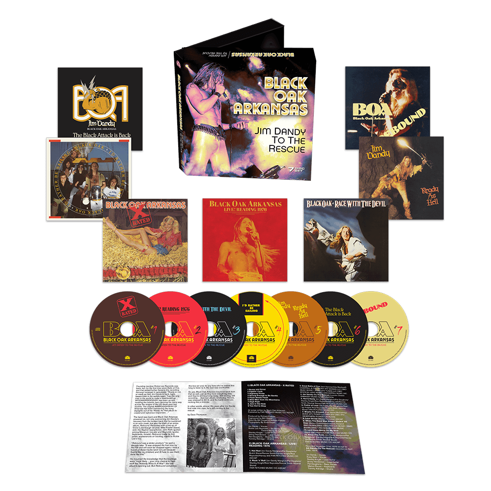 Black Oak Arkansas - Jim Dandy To The Rescue (7 CD)
