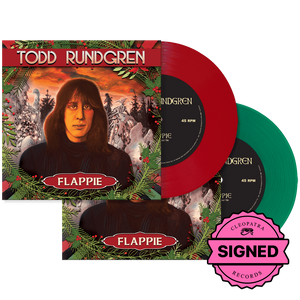 Todd Rundgren - Flappie (Signed Limited Edition Etched 7" Colored Vinyl)