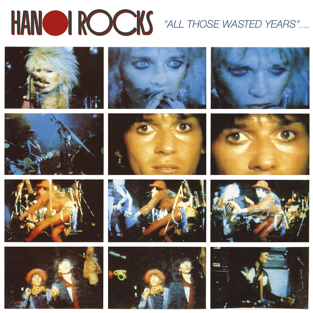 Hanoi Rocks - All Those Wasted Years (2 LP Vinyl) - Cleopatra Records