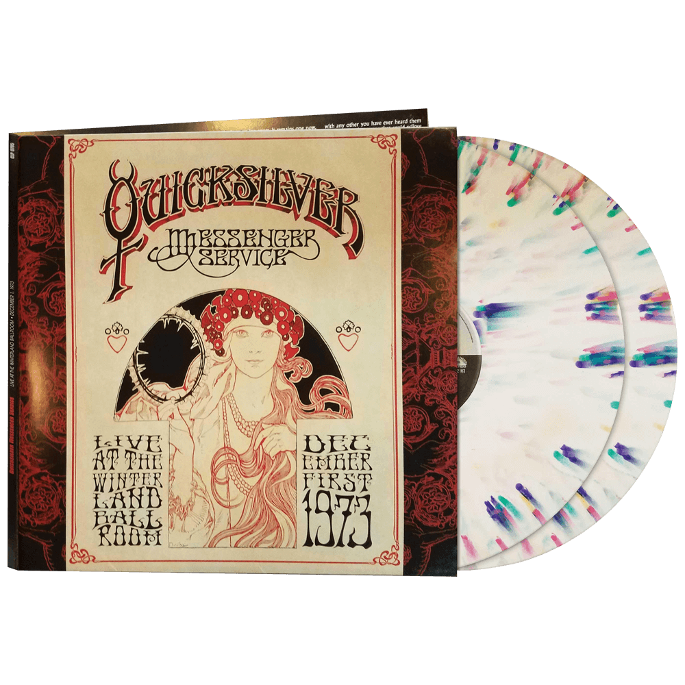 Quicksilver Messenger Service - Live At The Winterland Ballroom - December 1, 1973 (Limited Edition Double Splatter Vinyl) - Cleopatra Records