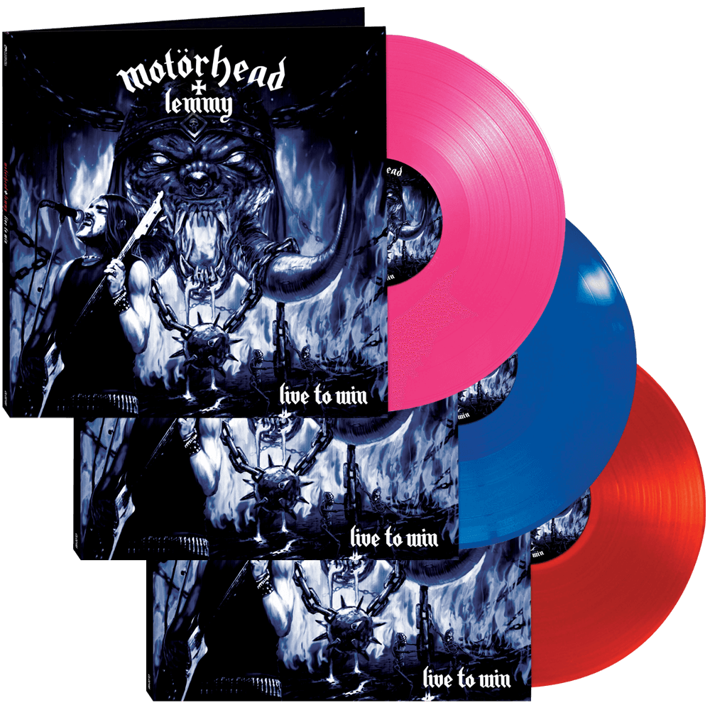 Motörhead & Lemmy - Live To Win (Limited Edition Colored Vinyl) - Cleopatra Records