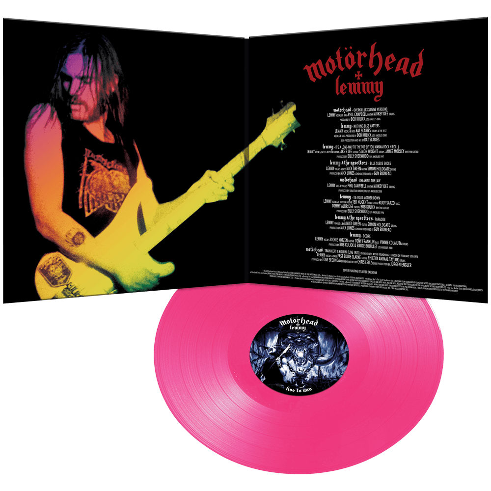 Motörhead & Lemmy - Live To Win (Limited Edition Colored Vinyl) - Cleopatra Records