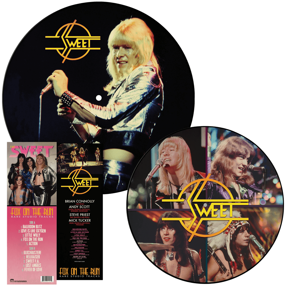 Sweet - Fox on the Run - Rare Studio Tracks (Picture Disc Vinyl) - Cleopatra Records