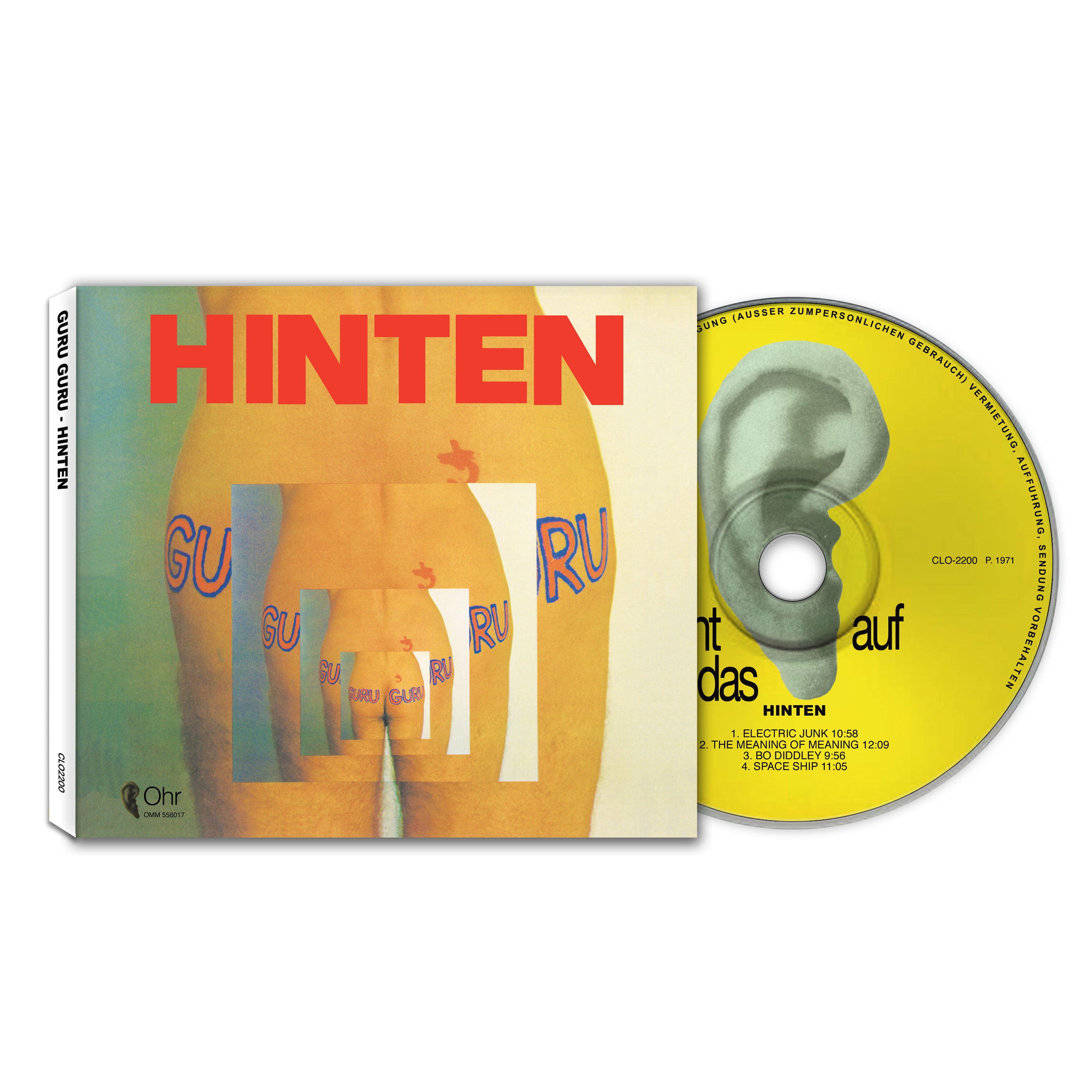 Guru Guru - Hinten (CD) - Cleopatra Records