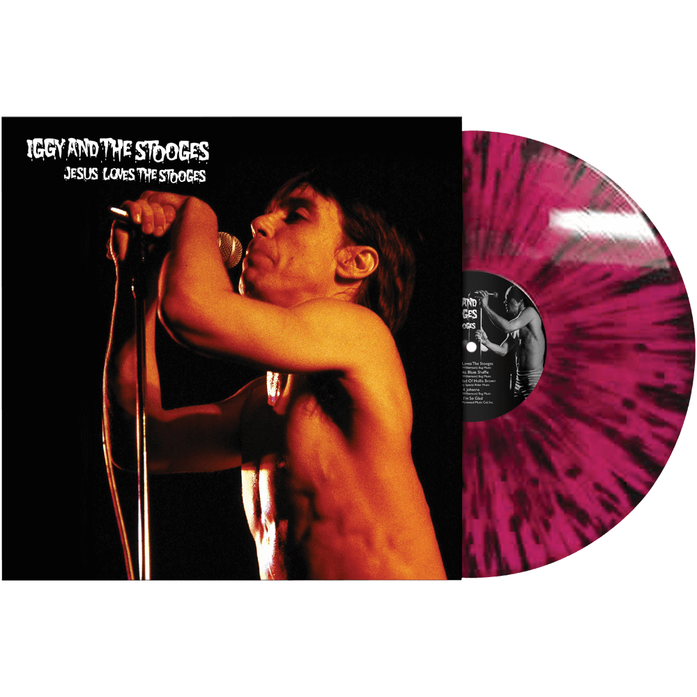 Iggy Pop & The Stooges - Jesus Loves The Stooges (Limited Edition Pink Splatter Vinyl) - Cleopatra Records