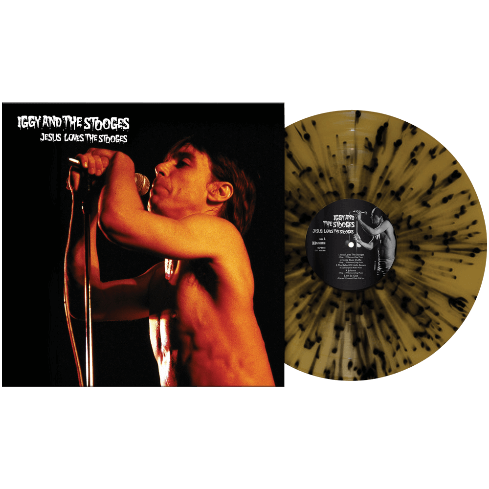 Iggy & The Stooges - Jesus Loves The Stooges (Limited Edition Splatter Vinyl) - Cleopatra Records