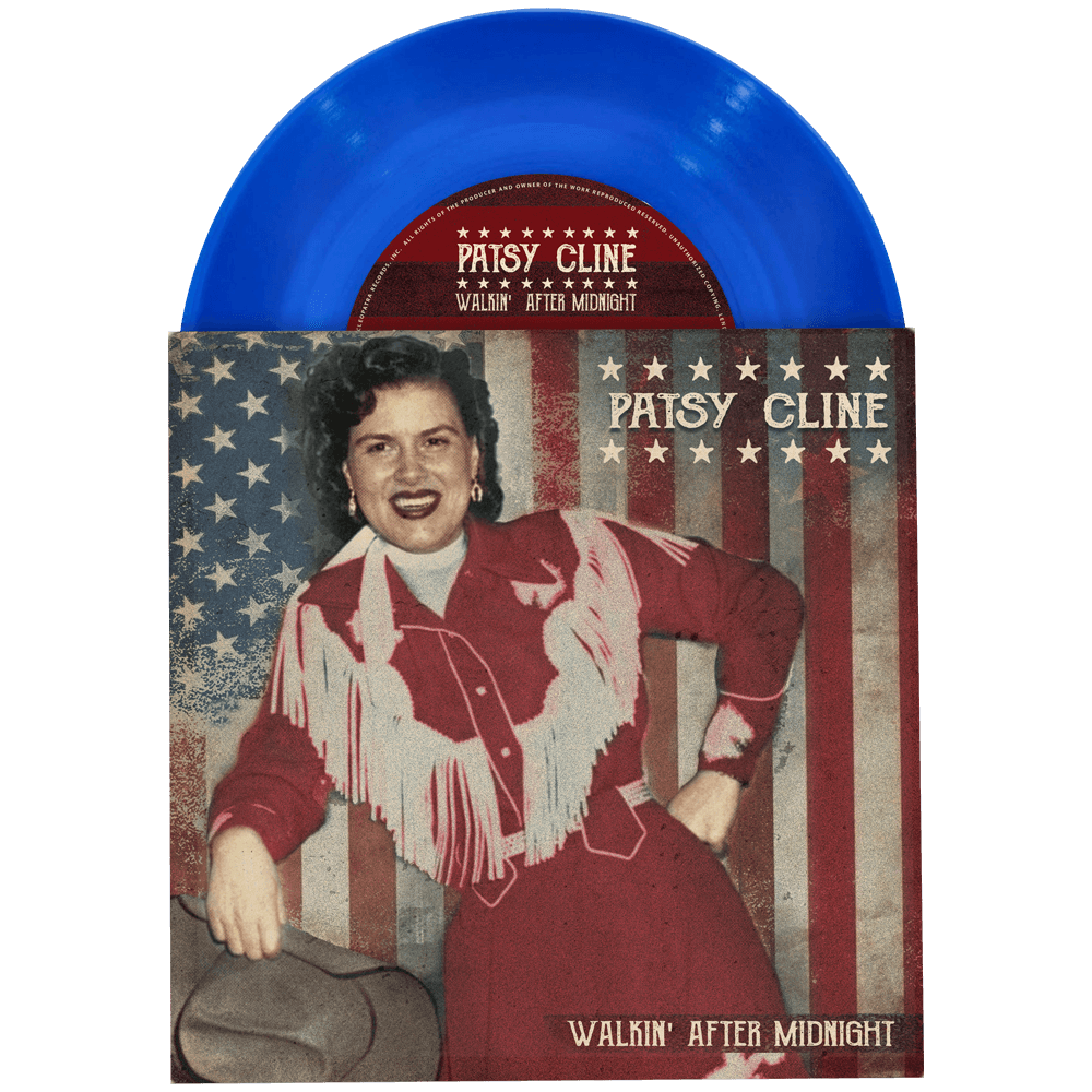 Patsy Cline - Walkin' After Midnight (Limited Edition 7" Colored Vinyl) - Cleopatra Records