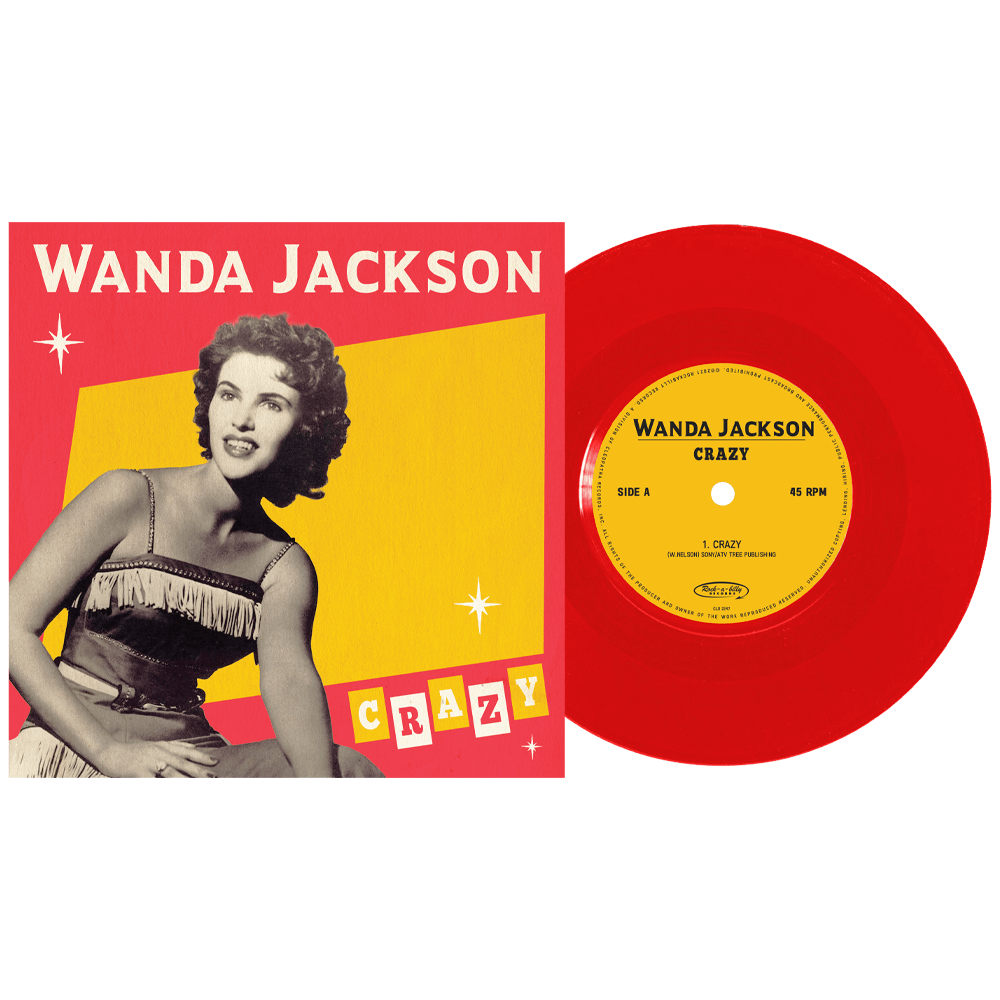 Wanda Jackson - Crazy (Limited Edition Colored 7" Vinyl)