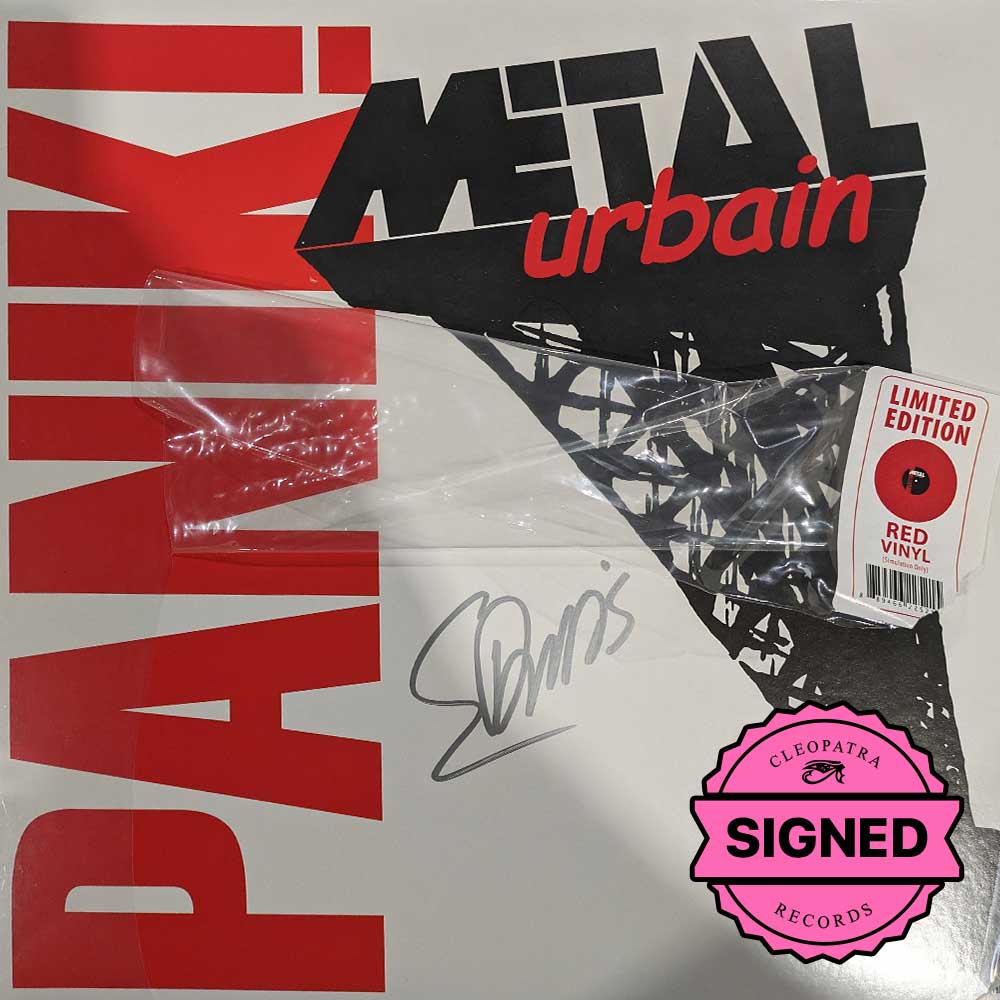 Metal Urbain - Panik! (Limited Edition Red Vinyl - SIGNED)