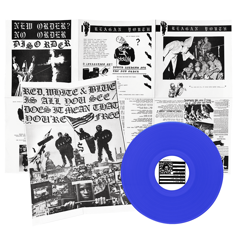 Reagan Youth - Youth Anthems for the New Order (Limited Edition Colored Vinyl) - Cleopatra Records