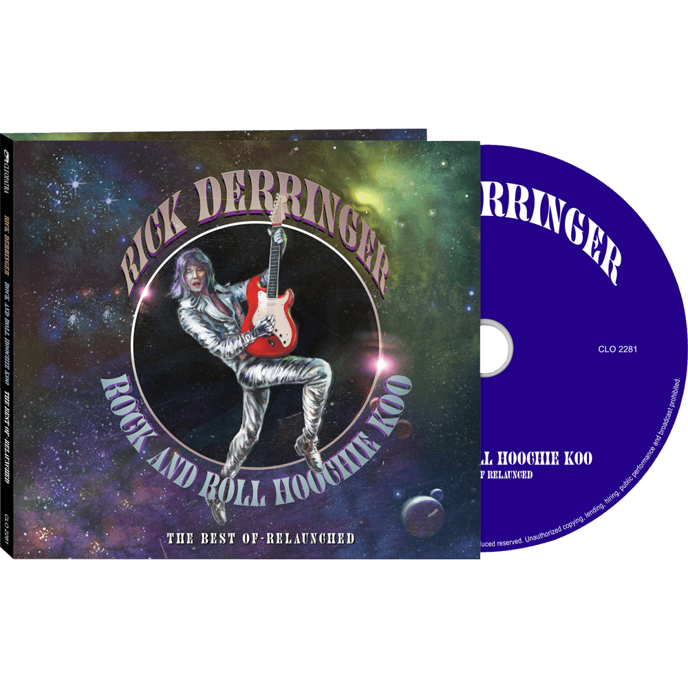 Rick Derringer - Rock and Roll Hoochie Koo - The Best of Relaunched (CD Digipak) - Cleopatra Records