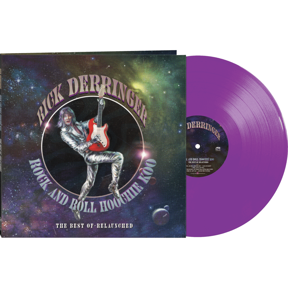 Rick Derringer - Rock and Roll Hoochie Koo - The Best of Relaunched (Purple Vinyl) - Cleopatra Records