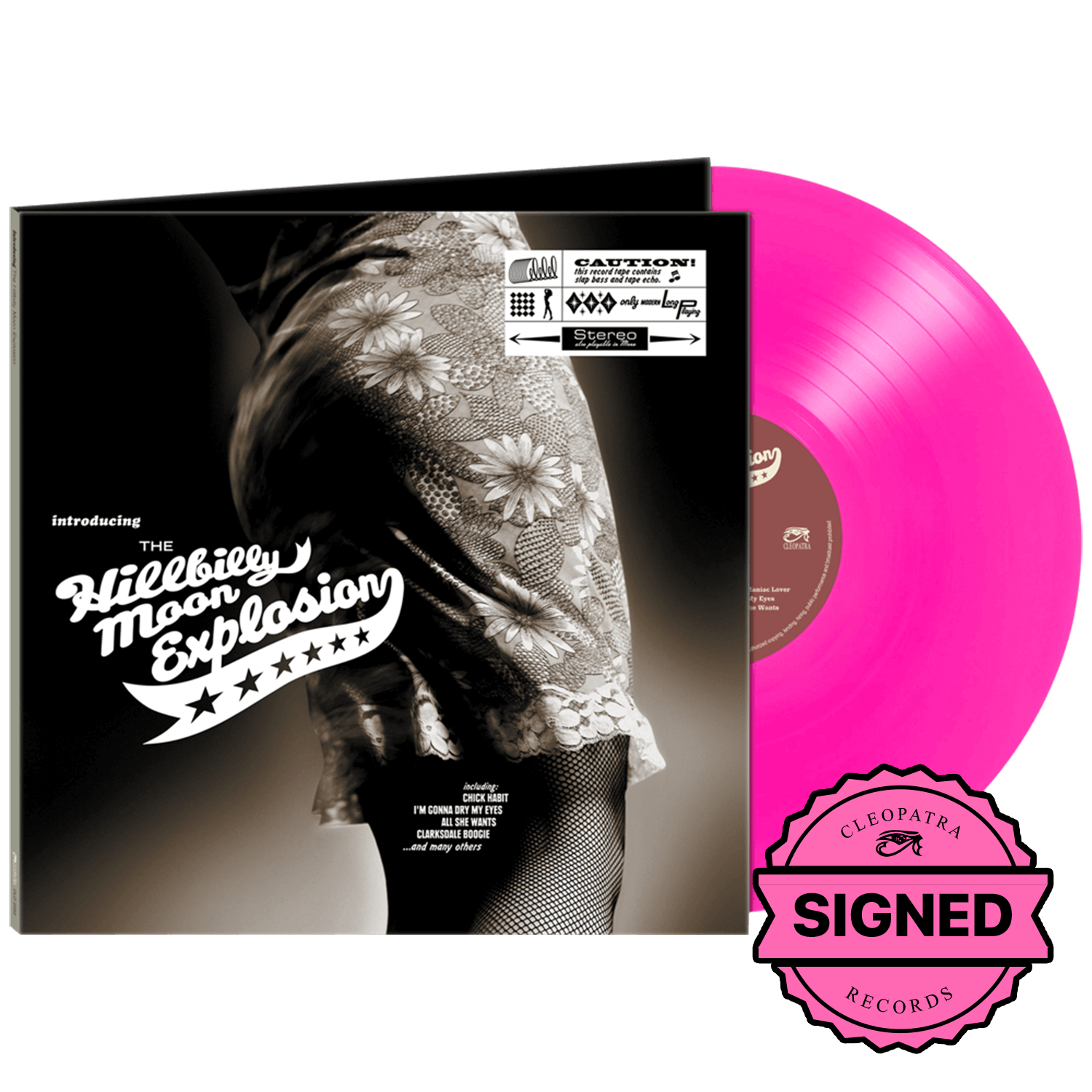 Introducing The Hillbilly Moon Explosion (Limited Edition Pink Vinyl - Signed by Emanuela Hutter, Oliver Baroni, Duncan James, Sylvain Petite