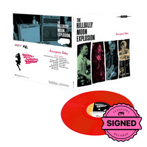 The Hillbilly Moon Explosion - Bourgeois Baby (Limited Edition Red Vinyl - Signed by Emanuela Hutter, Oliver Baroni, Duncan James, Sylvain Petite)