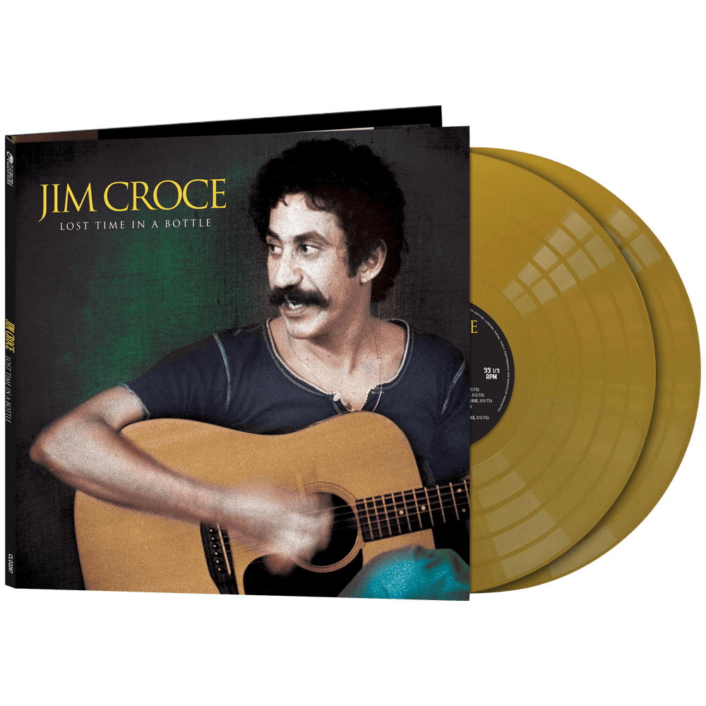 Jim Croce - Lost Time In A Bottle (Limited Edition Gold Double Vinyl) - Cleopatra Records