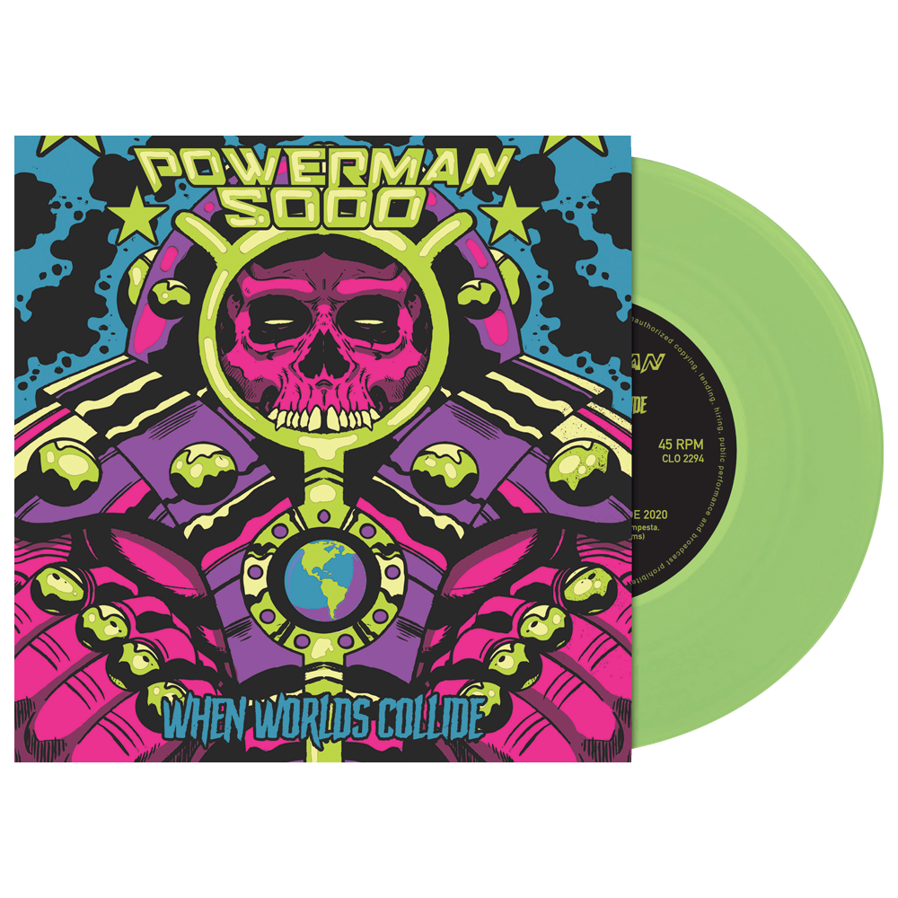 Powerman 5000 - When Worlds Collide (Limited Edition Green 7" Vinyl)