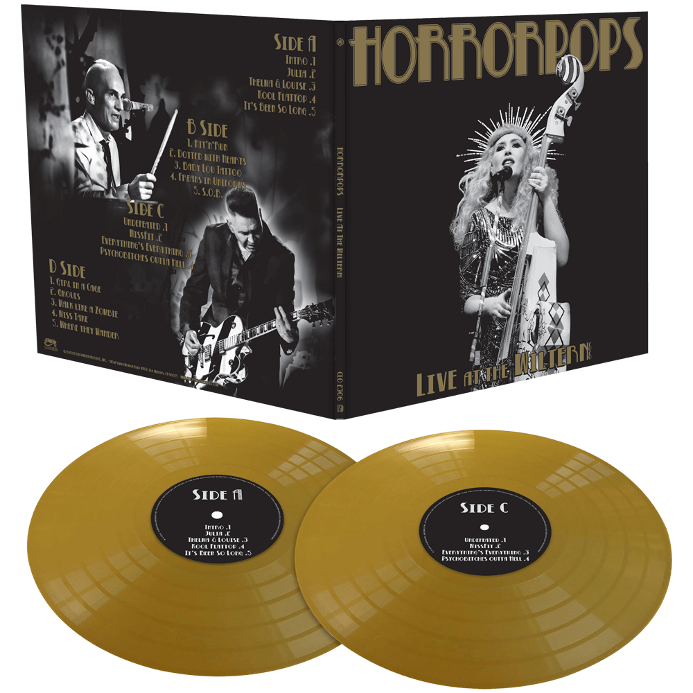 HorrorPops - Live at the Wiltern (Limited Edition Colored Double Vinyl) - Cleopatra Records