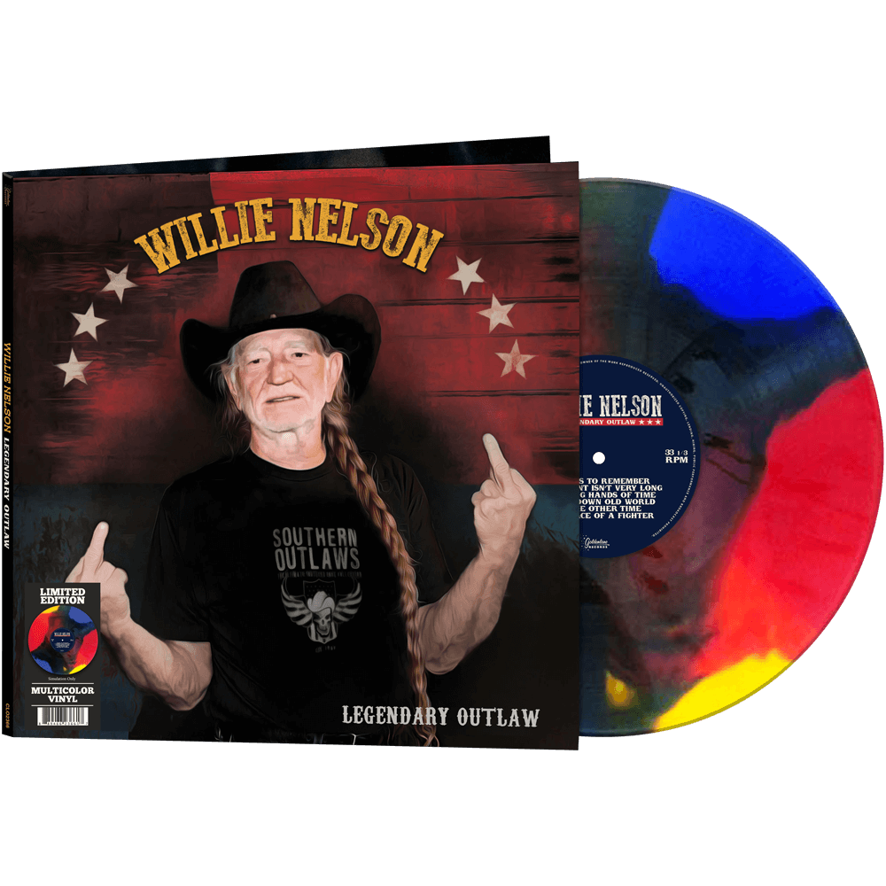 Willie Nelson - Legendary Outlaw (Limited Edition Multi-Color Vinyl)