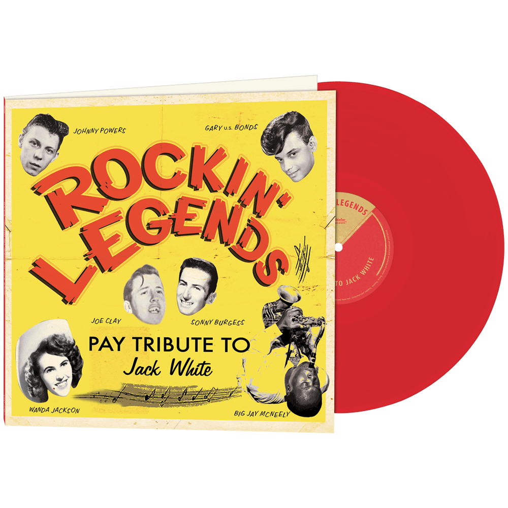 Rockin' Legends Pay Tribute to Jack White (Limited Edition Colored Vinyl)