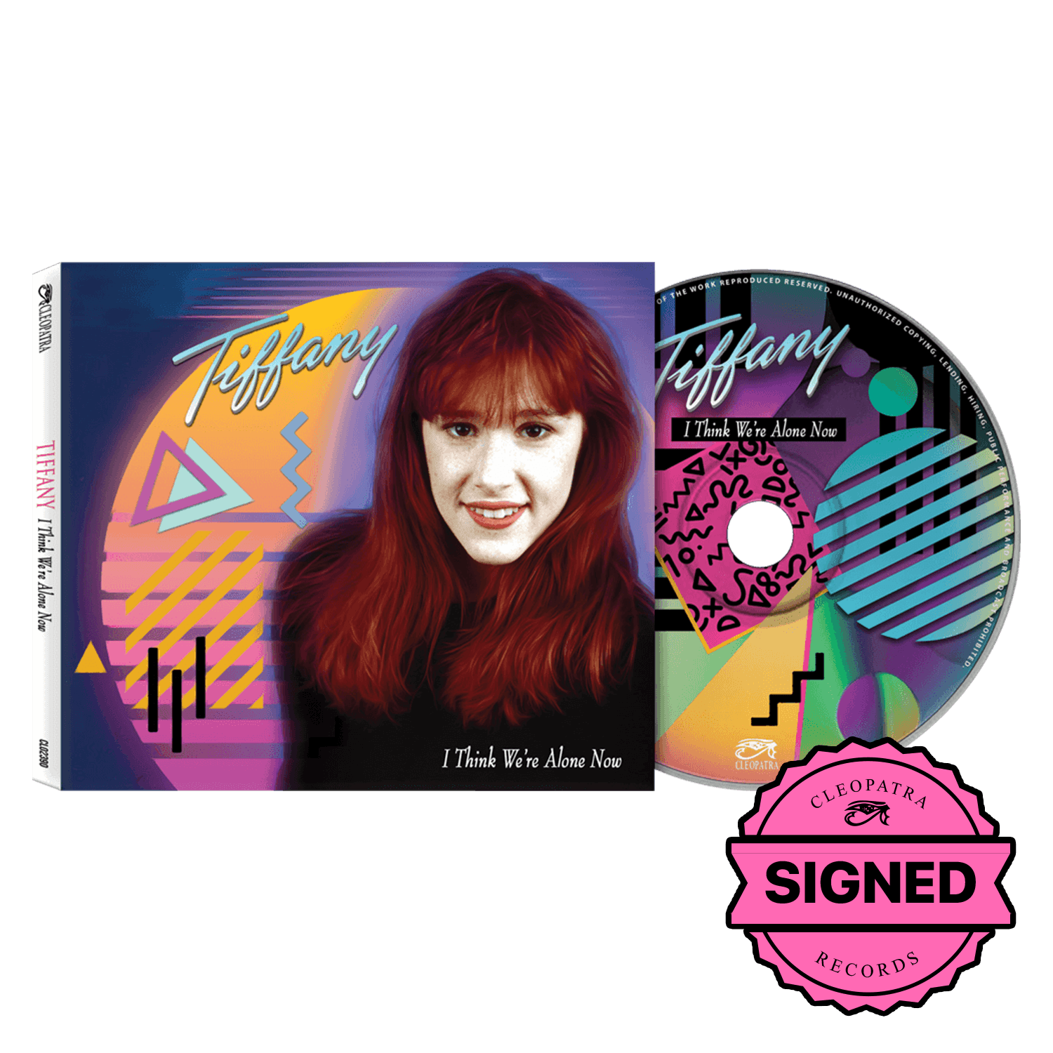 Tiffany - I Think We're Alone Now (CD - Signed by Tiffany)