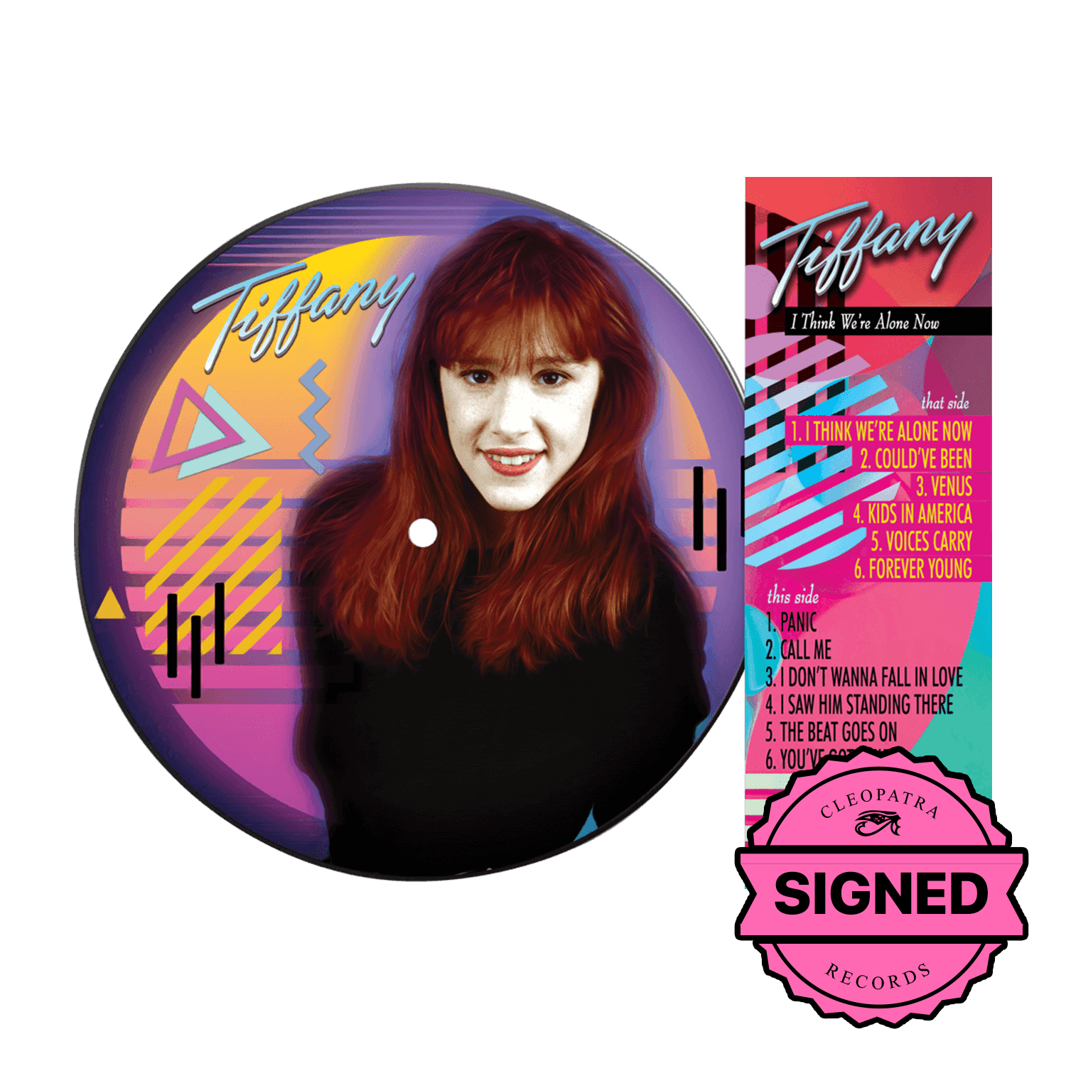 Tiffany - I Think We're Alone Now (Picture Disc Vinyl LP - Signed by Tiffany)