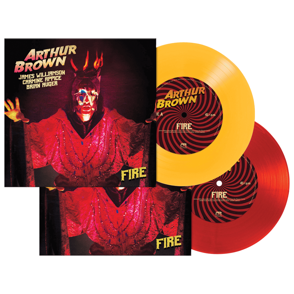 Arthur Brown - Fire (Limited Edition Colored 7" Vinyl) - Cleopatra Records