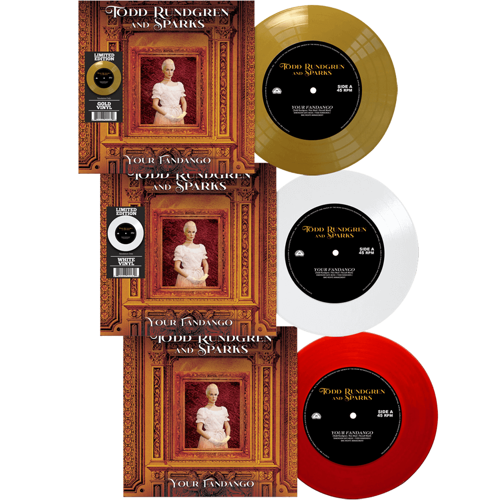 Todd Rundgren & Sparks - Your Fandango (Limited Edition Colored 7" Vinyl)