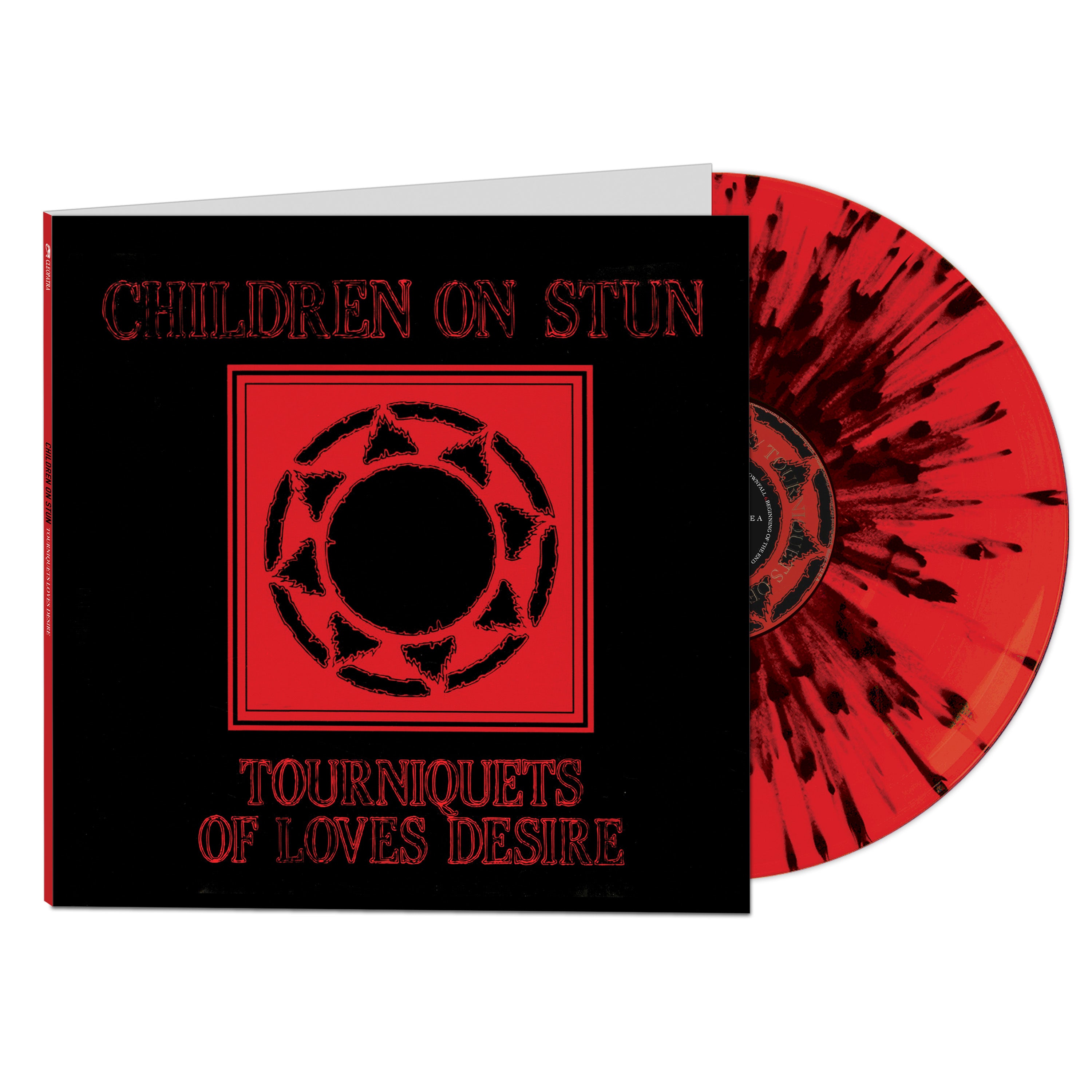 Children On Stun - Tourniquets Of Love's Desire (Red & Black Splatter Vinyl)