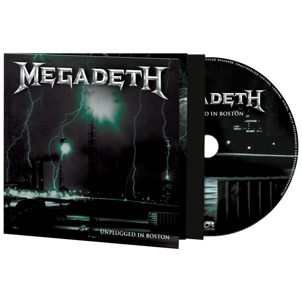 Megadeth - Unplugged in Boston (CD) - Cleopatra Records