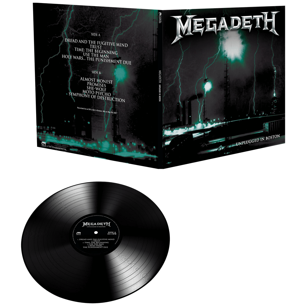 Megadethh - Unplugged in Boston (Limited Edition Colored Vinyl) - Cleopatra Records