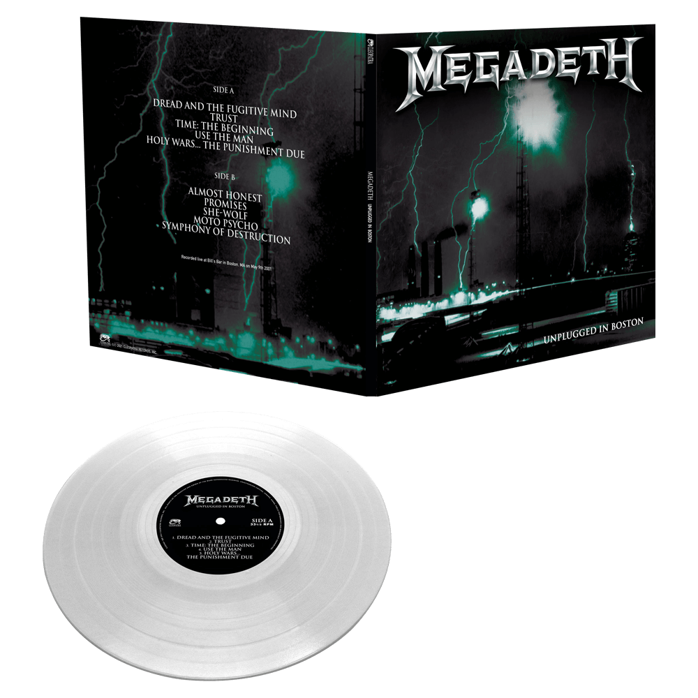 Megadethh - Unplugged in Boston (Limited Edition Colored Vinyl) - Cleopatra Records