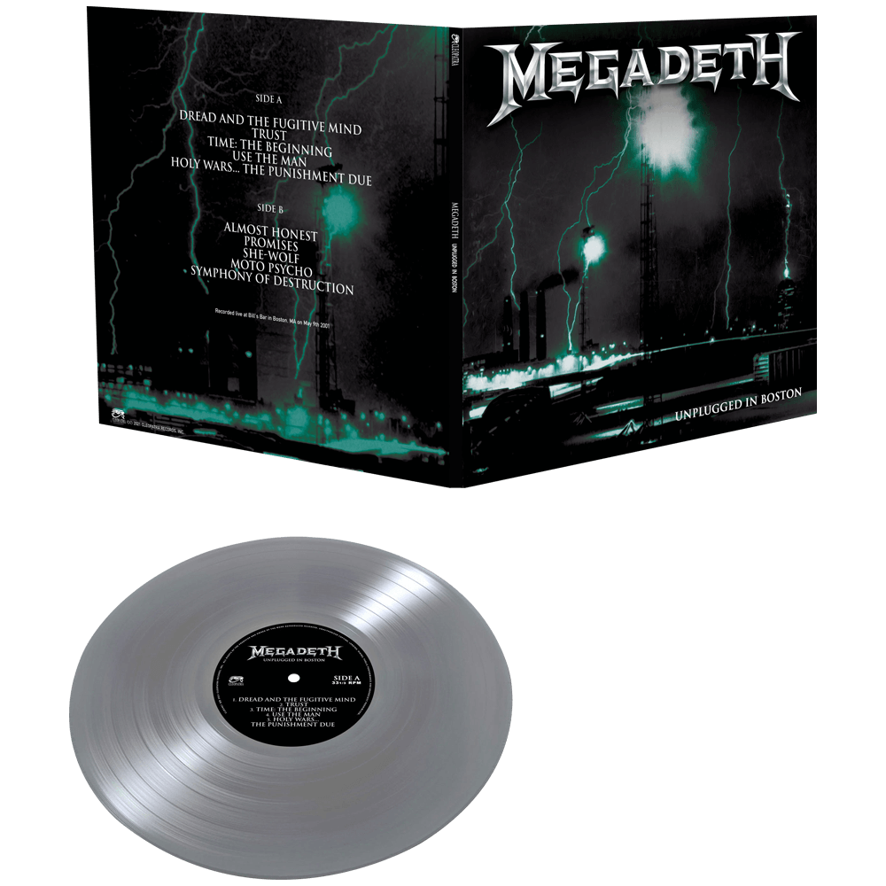 Megadethh - Unplugged in Boston (Limited Edition Colored Vinyl) - Cleopatra Records