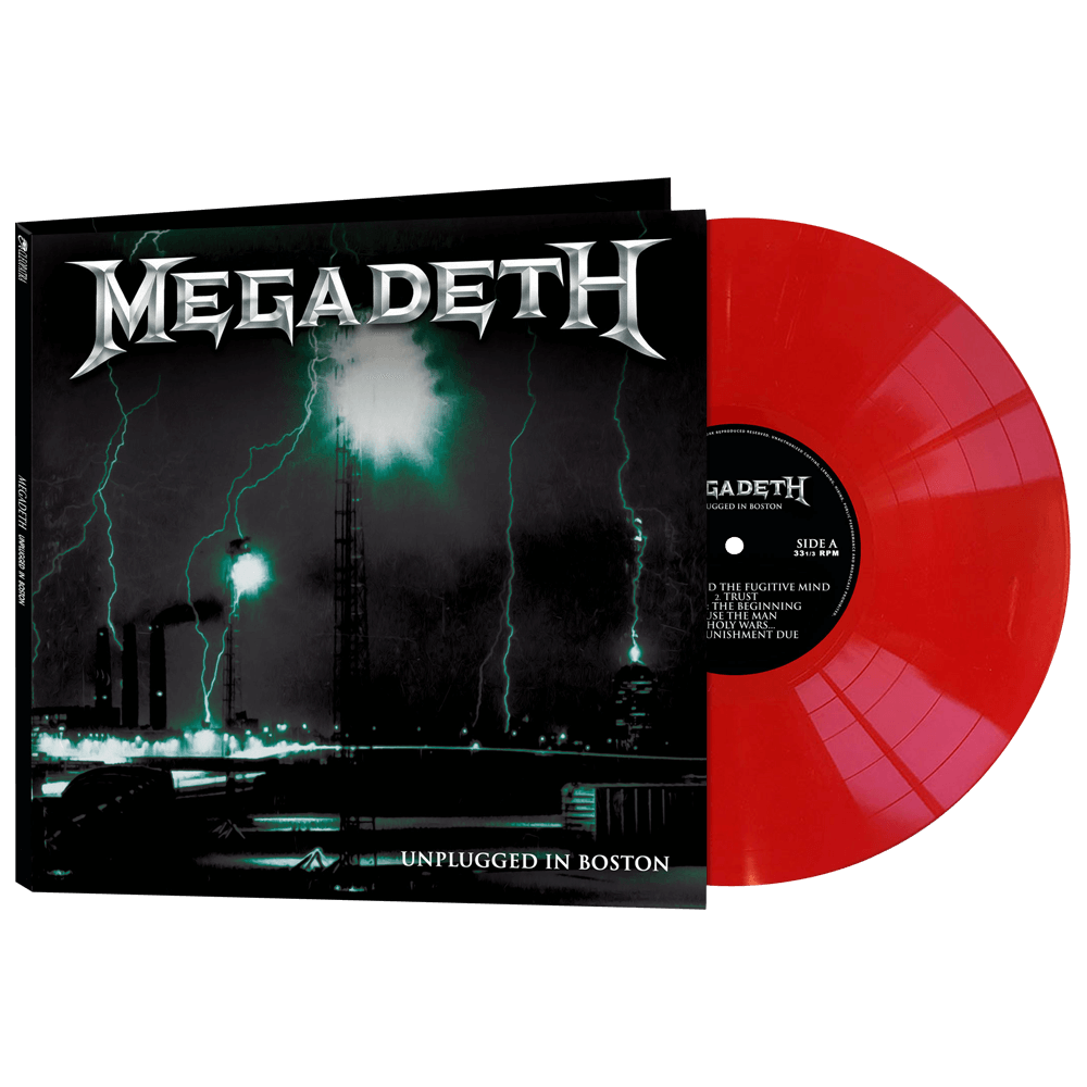 Megadethh - Unplugged in Boston (Limited Edition Colored Vinyl) - Cleopatra Records