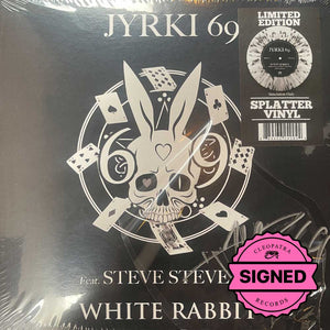 Jyrki 69 - White Rabbit Feat. Steve Stevens (Limited Edition Splatter 7" Vinyl - Signed)