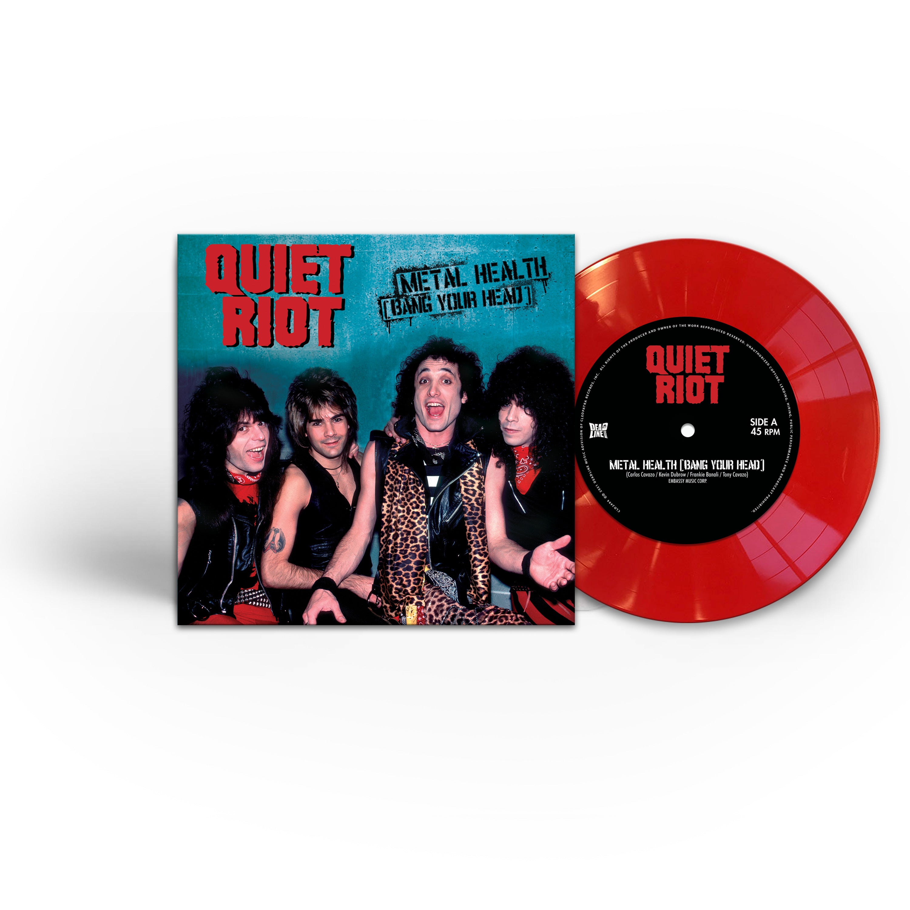 Quiet Riot – Metal Health (Bang Your Head) (farbiges 7-Zoll-Vinyl in limitierter Auflage)