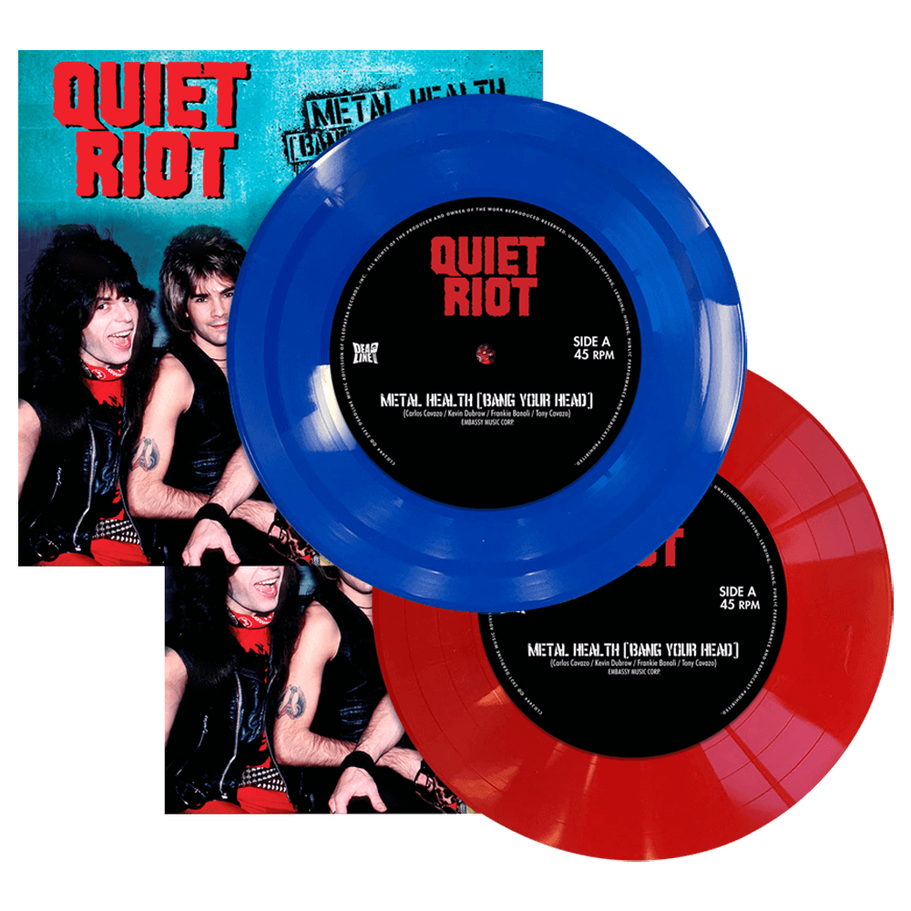 Quiet Riot - Metal Health (Bang Your Head) (Limited Edition Colored 7" Vinyl) - Cleopatra Records