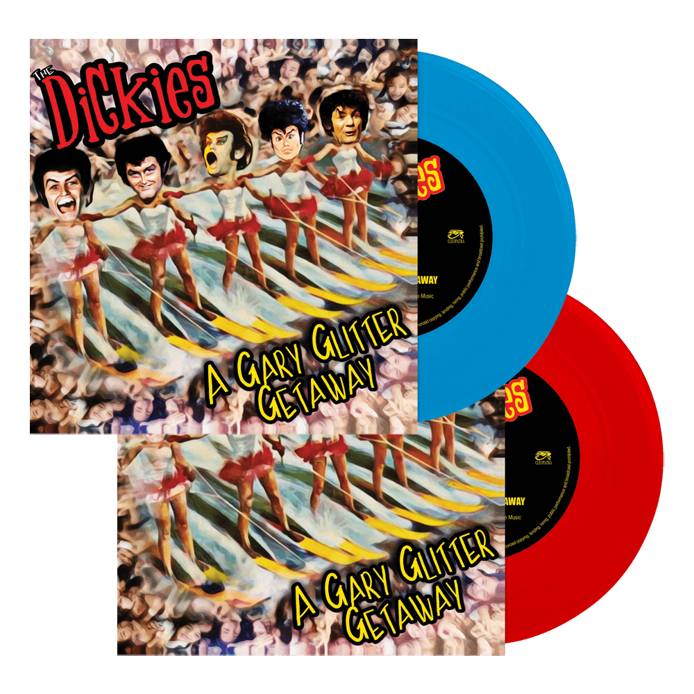 The Dickies - A Gary Glitter Getaway (Limited Edition 7" Colored Vinyl) - Cleopatra Records