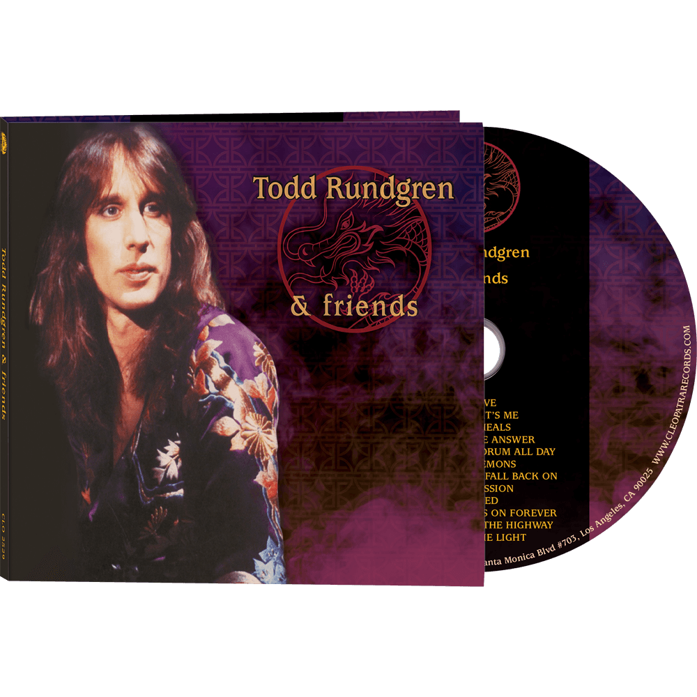 Todd Rundgren & Friends (CD Digipak) - Cleopatra Records