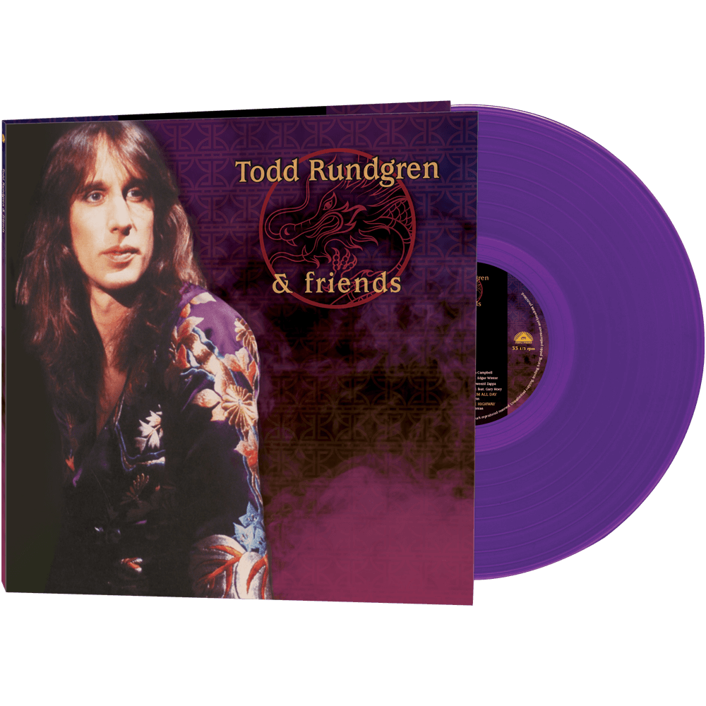 Todd Rundgren & Friends (Limited Edition Purple Vinyl) - Cleopatra Records