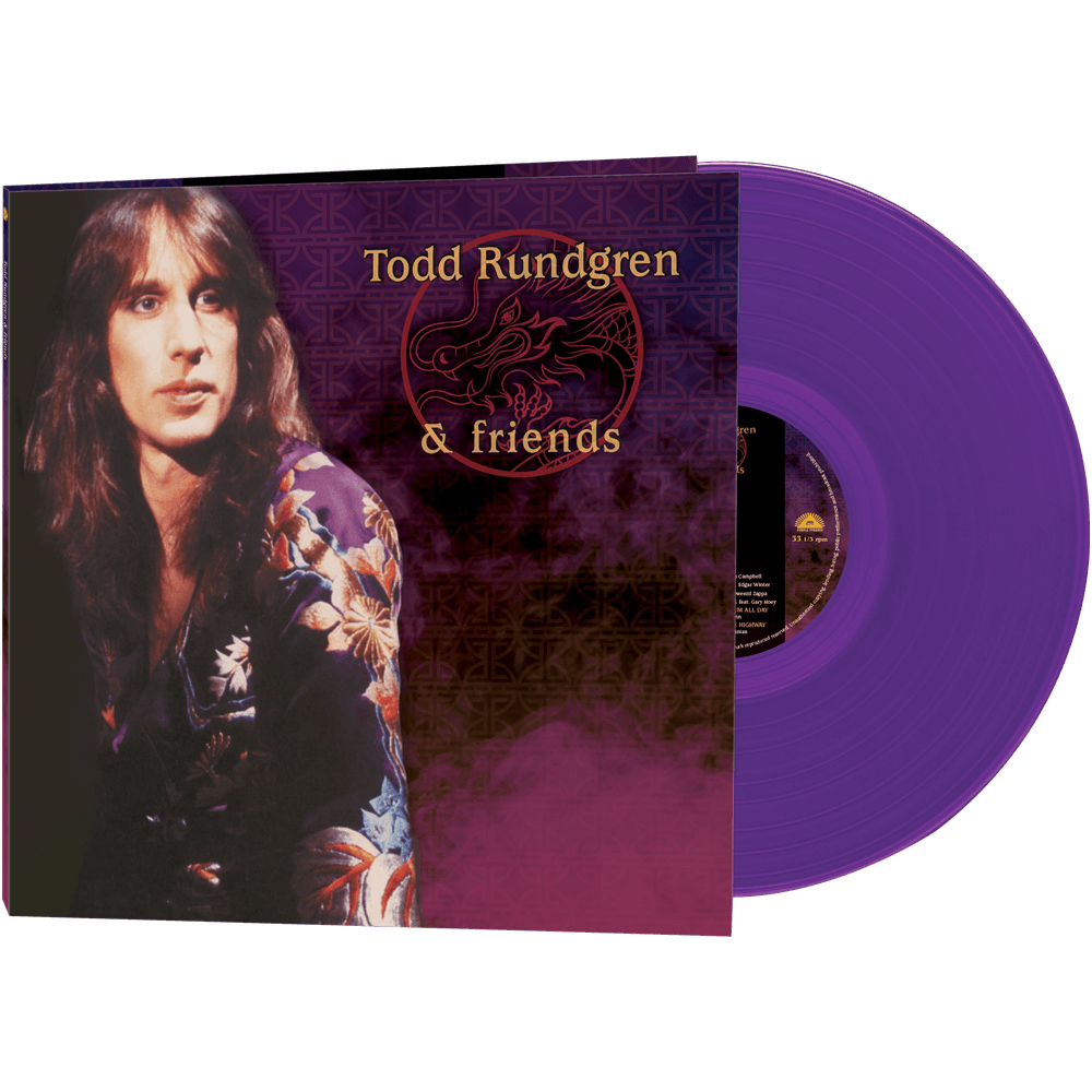 Todd Rudgren Lp Todd Rundgren & Friends (Limited Edition Purple Vinyl)